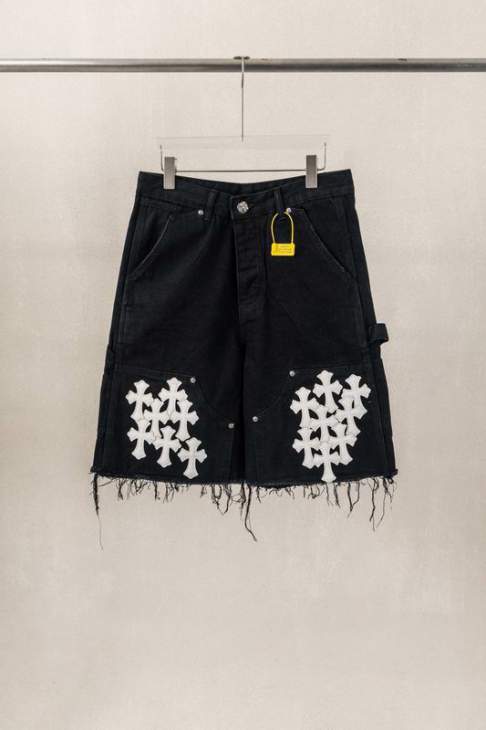 Picture of Chrome Hearts Jeans Short _SKUChromeHeartsS-XLhgntx368871